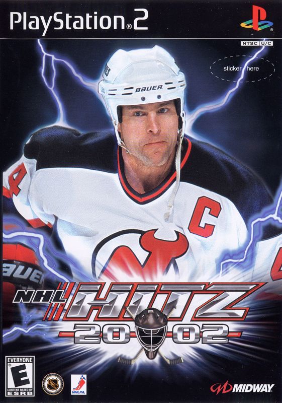 NHL Hitz 20-02 box art for Xbox